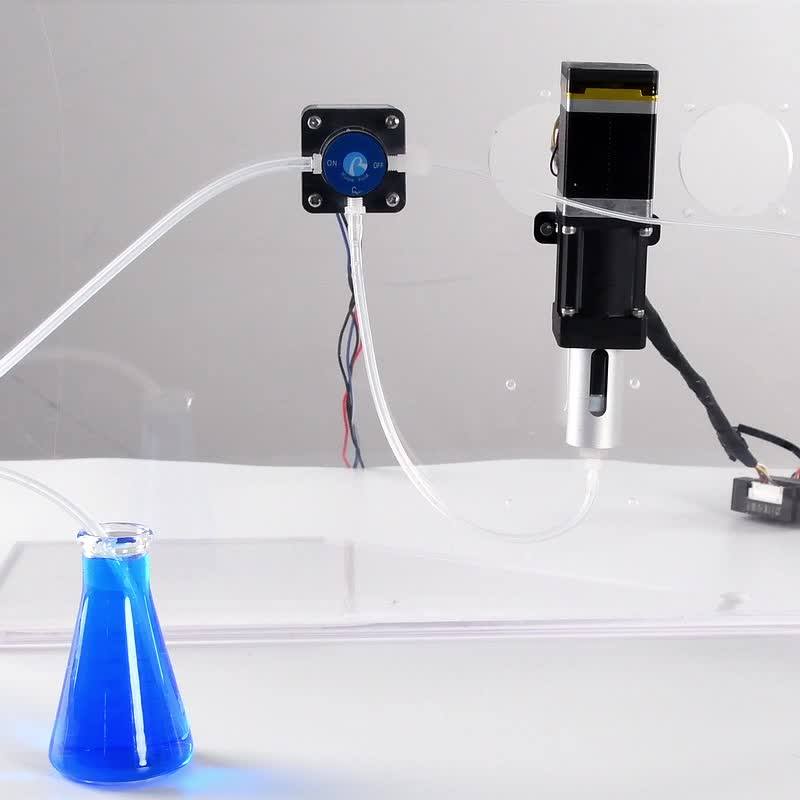 Runze Highprecision Micro Industrial Pump Motorized Lab Glass Syringe