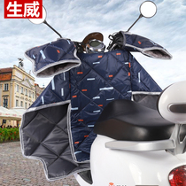 Electric car wind shield by spring and autumn slim in summer sunscreen Double waterproof winter separated battery Moto windproof cover thick