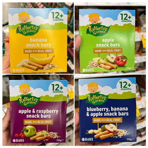 Австралийское младенец и малыш с бревком сэндвич -овсяной батончики декабрь + детские закуски Рафферти Сад