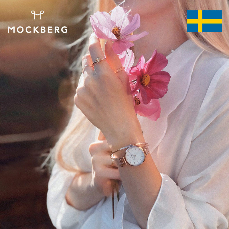 低于海淘 瑞典时尚品牌 Mockberg MO407 简约钢带小表盘时尚女式手表 天猫优惠券折后￥459包邮（￥999）3色可选