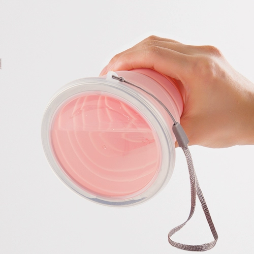 Складные регулируемые силиконовые карточки для путешествий, дорожный портативный герметический ополаскиватель для рта, защита от ожогов