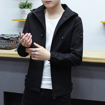 Spring mens coat 2021 new spring and autumn Korean fashion casual jacket autumn clothes gown baseball suit