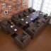 Boy gái bàn trà bàn ghế sofa bàn ghế kết hợp nhà nhà đồ nội thất bàn vuông bàn trà gia cố da - FnB Furniture FnB Furniture