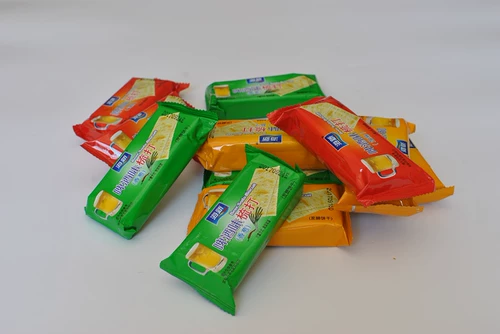 Хисин печенье Haixin пивные нечистители кража бисквита соль соль кунжут схватывает галлы Sesame 3 фунта бесплатной доставки