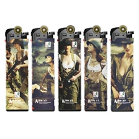 5 длинных стилей [модная женщина -солдат]