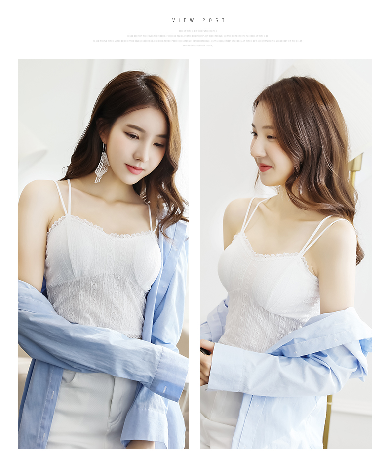Áo ngực, áo ống, chạm đáy, chống sáng, tụ tập, áo vest ngắn, ren, làm đẹp, lưng, đệm ngực, mùa hè màu bra