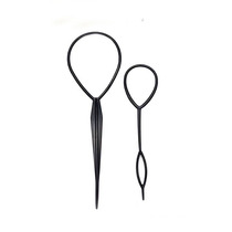 Children comb small braid artifact pull hair needle small soft tie hair pull artifact baby coil girl girl trumpet