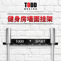 TODD Olympic pole storage rack Wall barbell Rod rack wall hanging storage rack Orbit wall rack fitness equipment placement rack