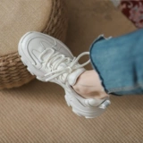 Tide, универсальная весенняя спортивная обувь для влюбленных на платформе для отдыха, из натуральной кожи