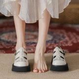 婥蕾 Сандалии, обувь, летняя плетеная брендовая сумка на платформе, 2024 года, популярно в интернете