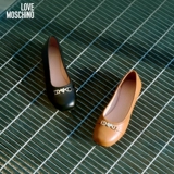 Женские балетки в форме сердца с этикеткой в форме сердца Love Moschino 25 