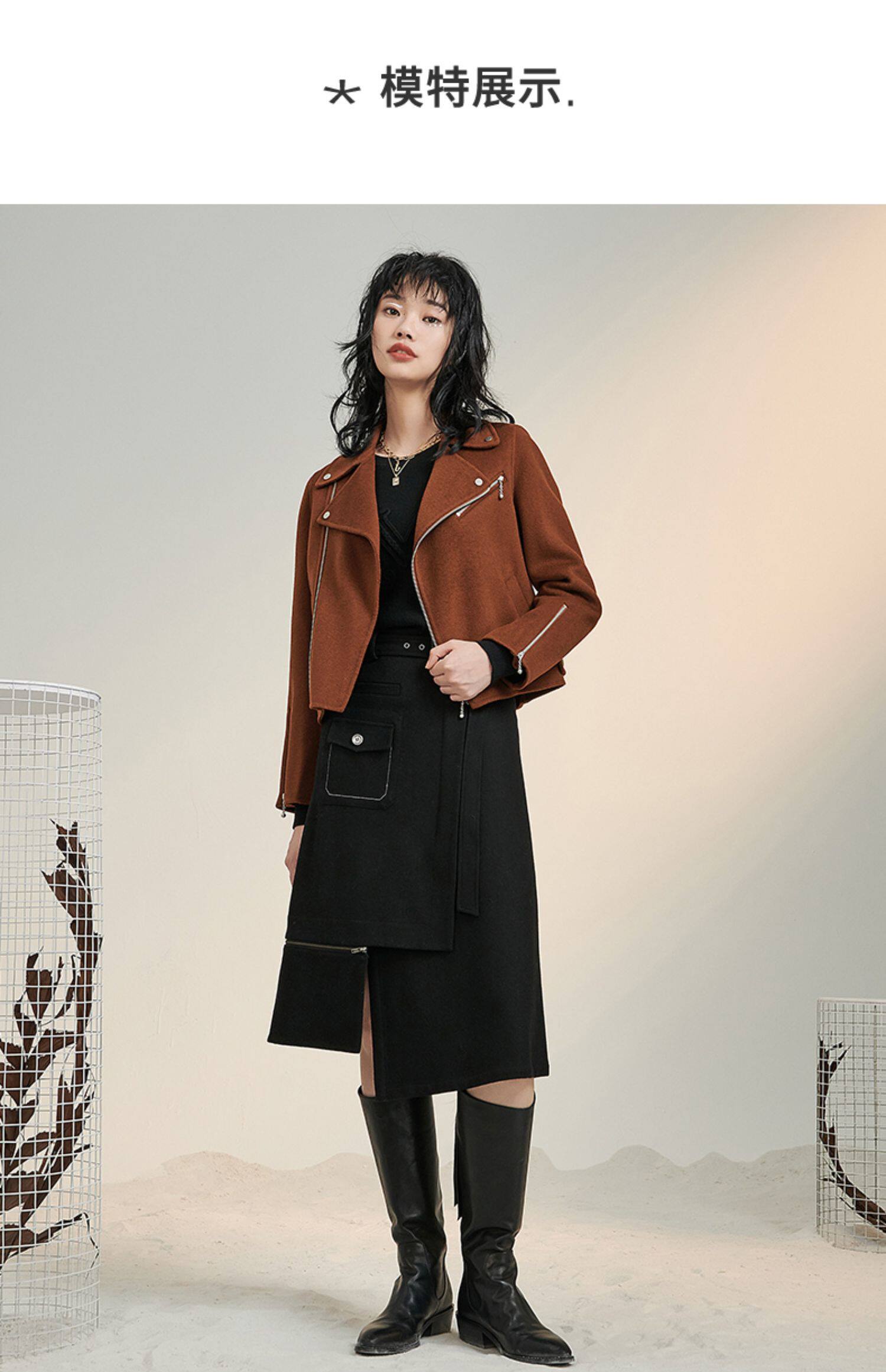 Зимнее осеннее шерстяное пальто, осенняя куртка, коллекция 2021 для возраста       