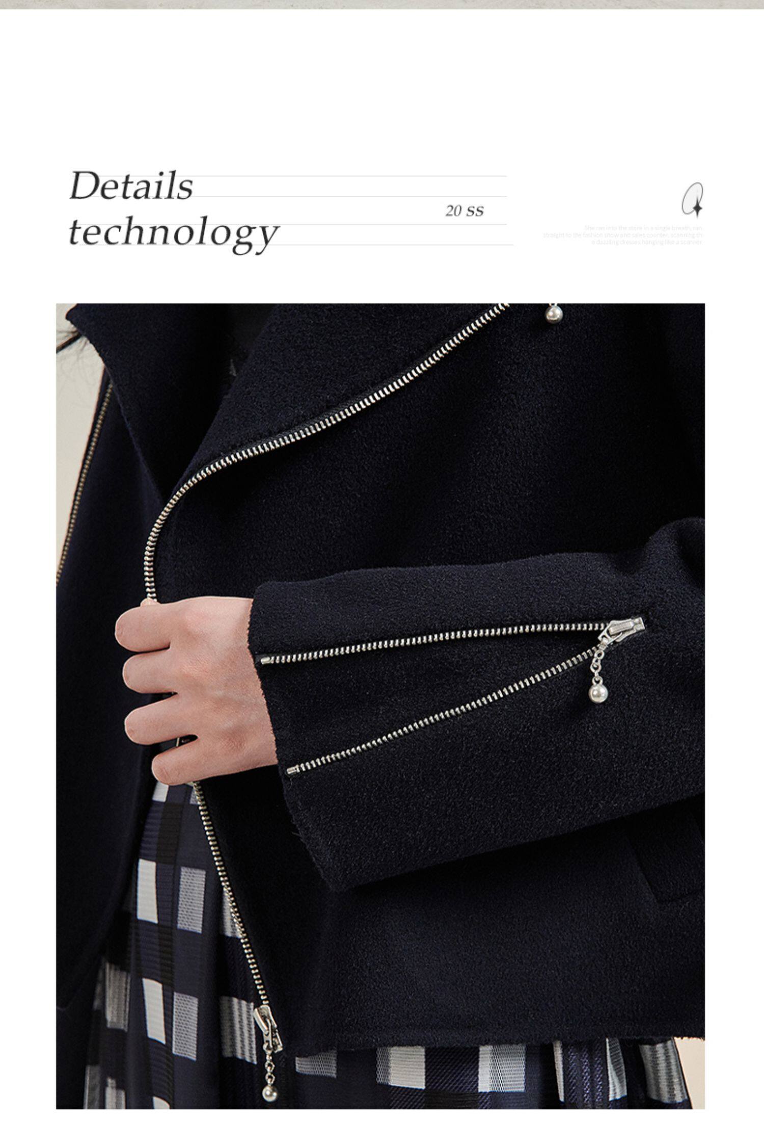 Зимнее осеннее шерстяное пальто, осенняя куртка, коллекция 2021 для возраста       