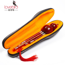 Love bird cucurbit musical instrument all mahogany three-note plum blossom with B flat and C key professional performance examination XS2049