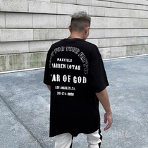 FOG FEAR OF GOD 4th season Mainline joint qualified mens short sleeve American high street loose T-shirt summer tide