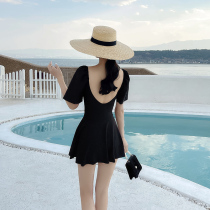 Conjoined Swimsuit Womens Bubble Hot Springs Conservative Shade of Slean Immortals 2021 New Chains South Korea Ins swimsuit