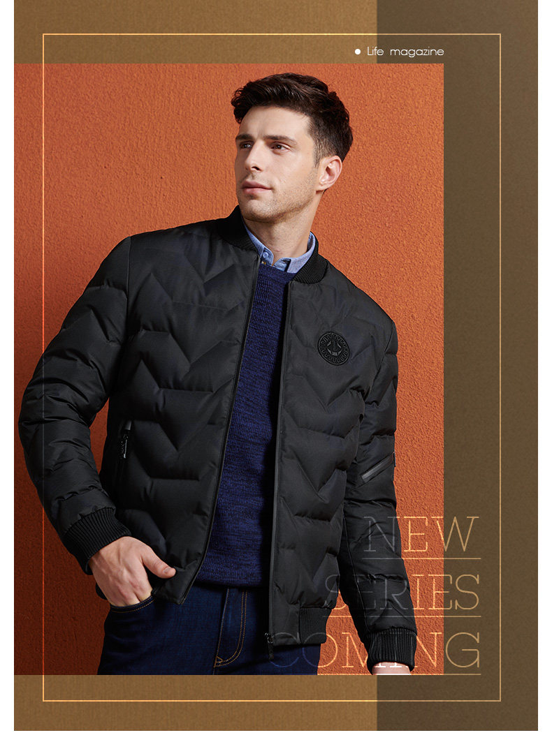Blouson homme QZHIHE    en Polyester - Ref 3121782 Image 10