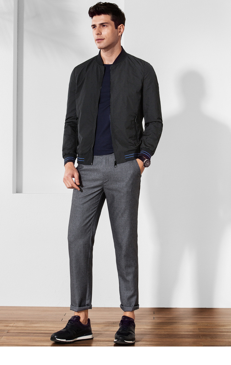 Blouson homme QZHIHE    manches longues en Polyester - Ref 3116628 Image 22