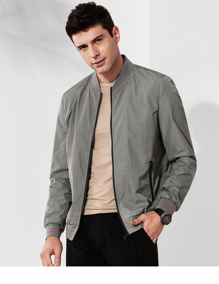 Blouson homme QZHIHE    manches longues en Polyester - Ref 3116628 Image 24