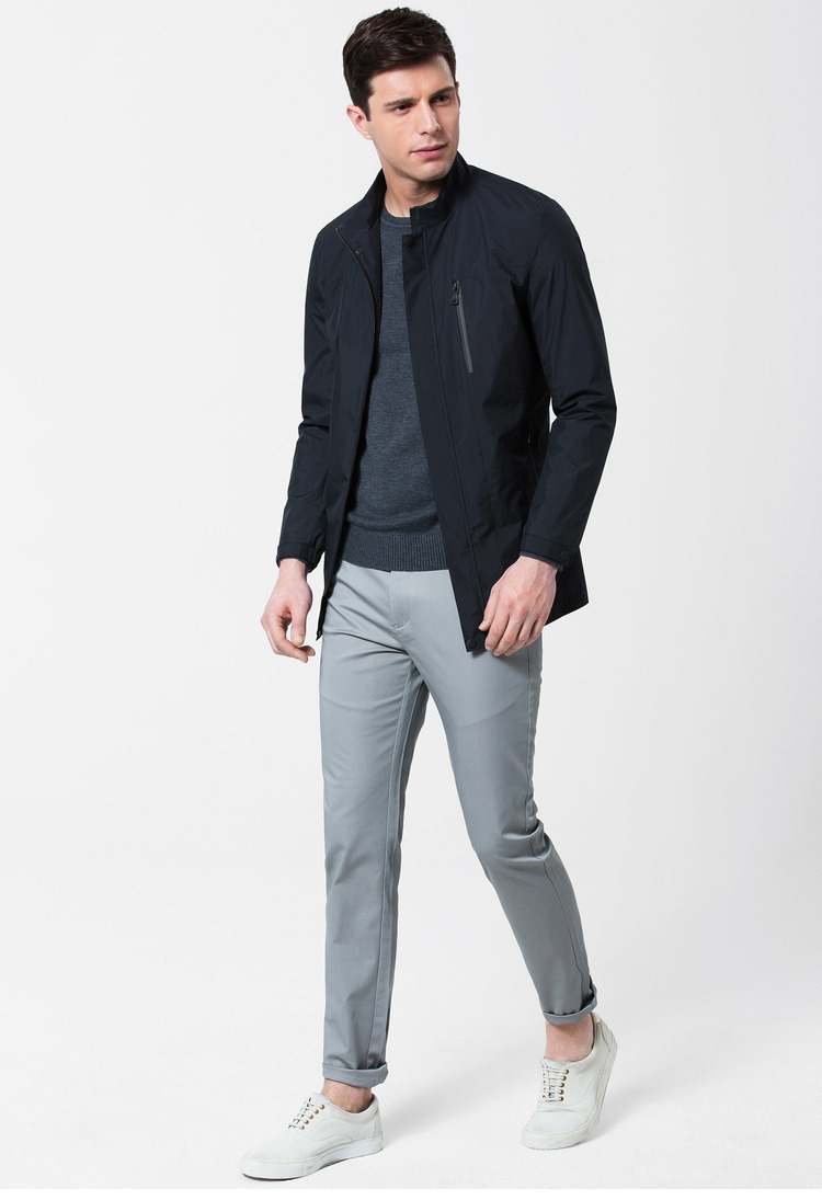 Blouson homme QZHIHE    manches longues en Polyester - Ref 3116449 Image 23