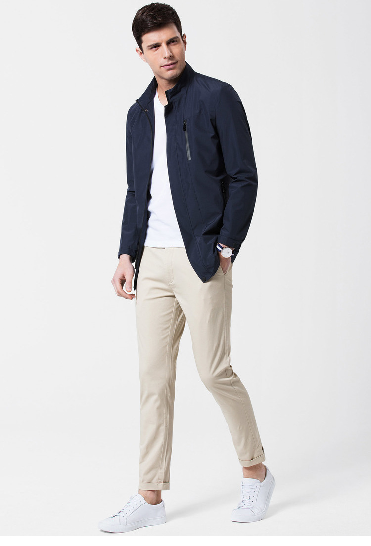 Blouson homme QZHIHE    manches longues en Polyester - Ref 3116449 Image 25