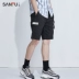 Sanfu 2020 xu hướng nam đẹp trai ngụy trang overalls retro quần Hong Kong phong cách quần âu nam 426762 - Quần làm việc Quần làm việc