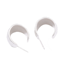 Sanfu retro nostalgic effect wide version hoop earrings pair fashionable personalized design earrings 834408