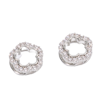 Sanfu Fresh Disc Ear Clip Pair Temperament Fashion Niche Jewelry Accessories Jewelry Earrings 835660
