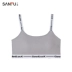 Sanfu Women Vest mùa xuân Tương phản đơn giản Tiếng Anh Dây đeo vai chạm đáy Vest thoải mái Đồ lót 419587 - Áo vest Áo vest