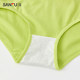 Sanfu Women's Low Waist Non-Pinching Underwear Modal Dopamine Girls Contrast Color Cotton Bottom Crotch Briefs 480063