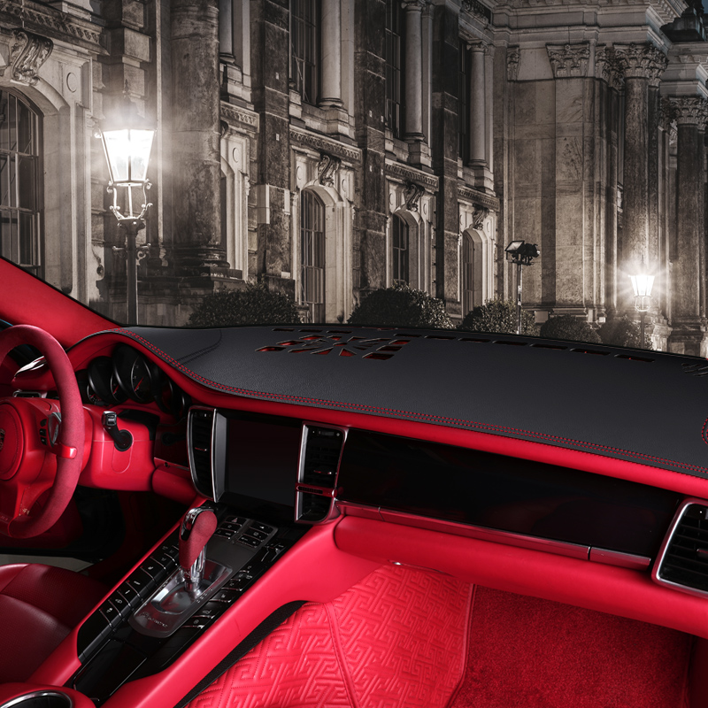Automotive Interior Retrofit China Control Bench Sun Protection Mat Shading Cushion Decoration Items Leather Instrument Panel Photophobic Cushion Anti Slip Mat