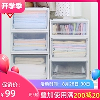 Ящик для хранения Alice -ty -тип комбинированная коробка одежды Alice Transparent Overlay Box Cabinet Bc500d