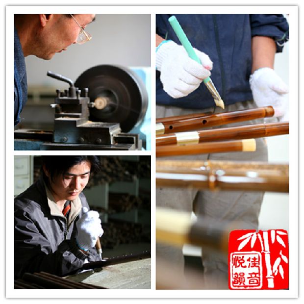 Hàng Châu âm nhạc sáo tốt bậc thầy sản xuất Ying Ming Zhang đặc biệt tinh chế chuyên nghiệp chơi dập nổi rồng và phượng sáo - Nhạc cụ dân tộc đàn nhị hồ