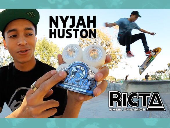 American imported brand RICTA high hardness double-warped skateboard skills action wheel 99-101A 51-53mm