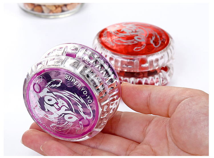 Sáng tạo Flash Yo-Yo Trẻ Em của Quà Tặng Sáng Bóng Yo-Yo yoyo Bóng Cậu Bé Sáng Puzzle Đồ Chơi Bán Buôn