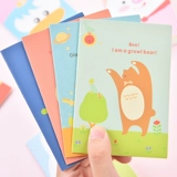 Карманный свежий блокнот для школьников, ноутбук, милая книга, маленькие портативные канцтовары, подарок на день рождения