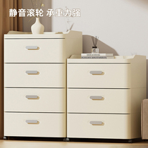 Multifunctional drawer storage locker bedroom bedside table living room snacks childrens toys books clothes storage cabinet