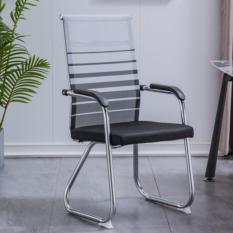Chair Office Chair Brief Modern Office Chair Comfort Long Sat Bow Chair Backrest Computer Chair Training Session Chair-Taobao