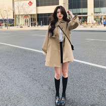 This years pop weaters women in the middle of the year 2022 Spring and autumn season new small sub-spring cards with their chic chic coat