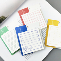 Chenguang stationery New Post-It note checkbook English cartoon message note note note book n post self-adhesive