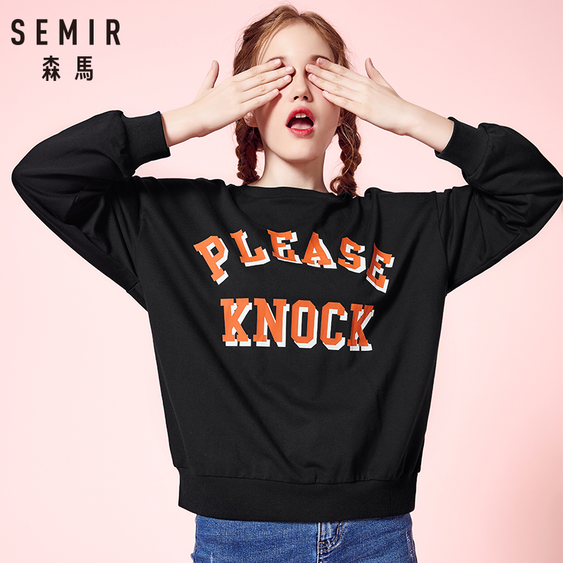 Sweatshirt femme SEMIR   en Coton - Ref 3216166 Image 1
