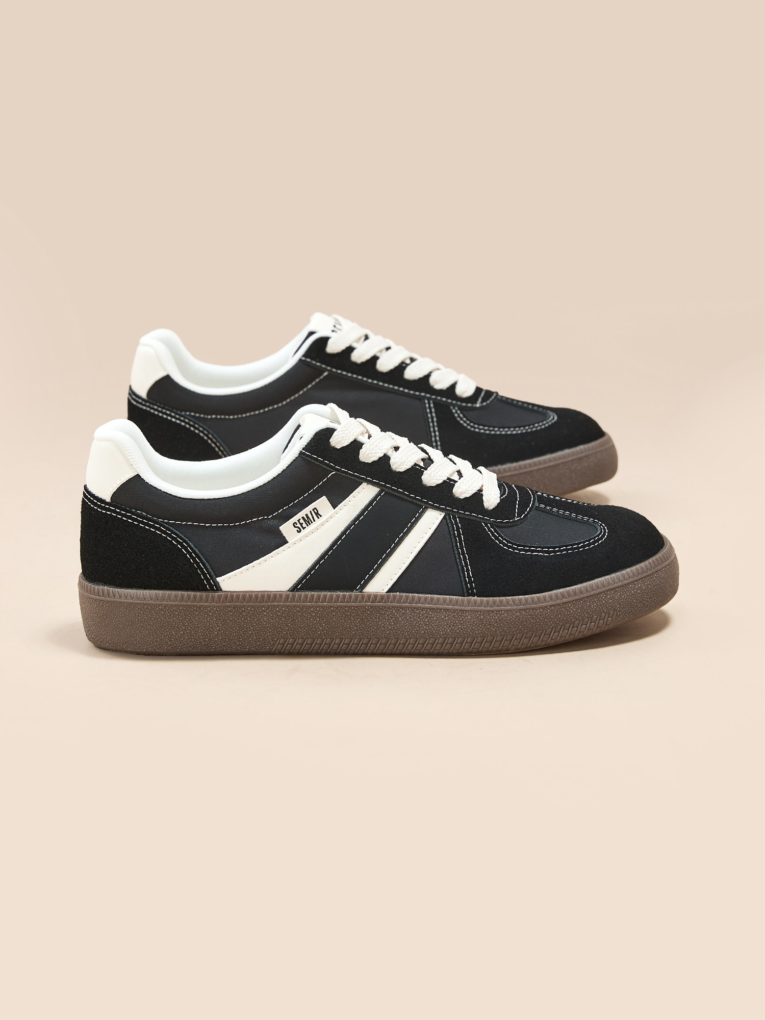 Semir moral training shoes 2026 summer new retro classic men's shoes increased breathable boys' casual sneakers