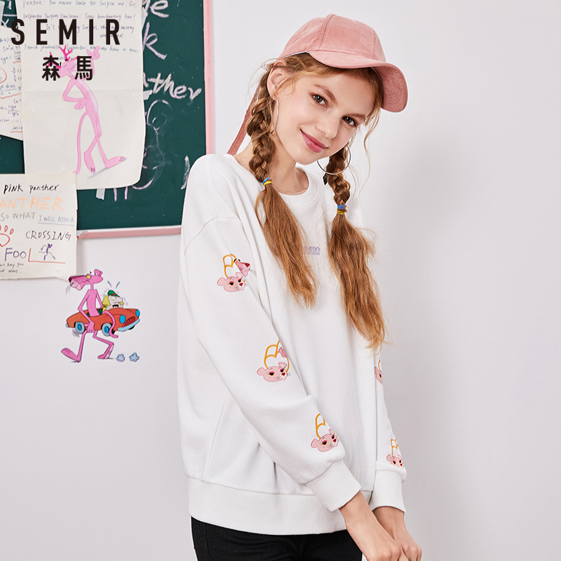 Sweatshirt femme SEMIR   en Coton - Ref 3217546 Image 3