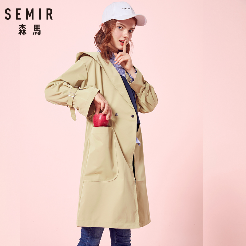 Trench pour femme SEMIR   en Polyester - Ref 3228081 Image 3