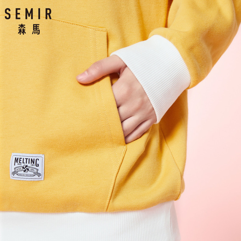 Sweatshirt femme SEMIR   en Coton - Ref 3217237 Image 4