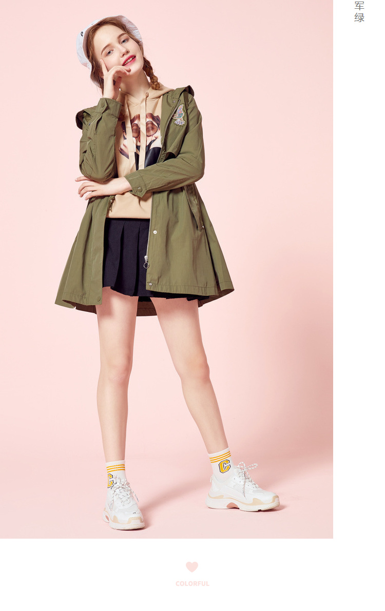 Trench pour femme SEMIR   en Polyester en Polyester - Ref 3227402 Image 16