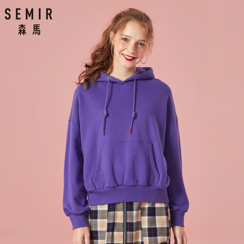 Sweatshirt femme SEMIR   en Coton - Ref 3213969 Image 3