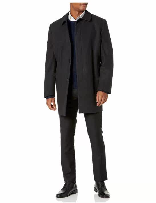 Hart Schaffner Marx men, what about the coat of fur coats 6342AM US straight mail