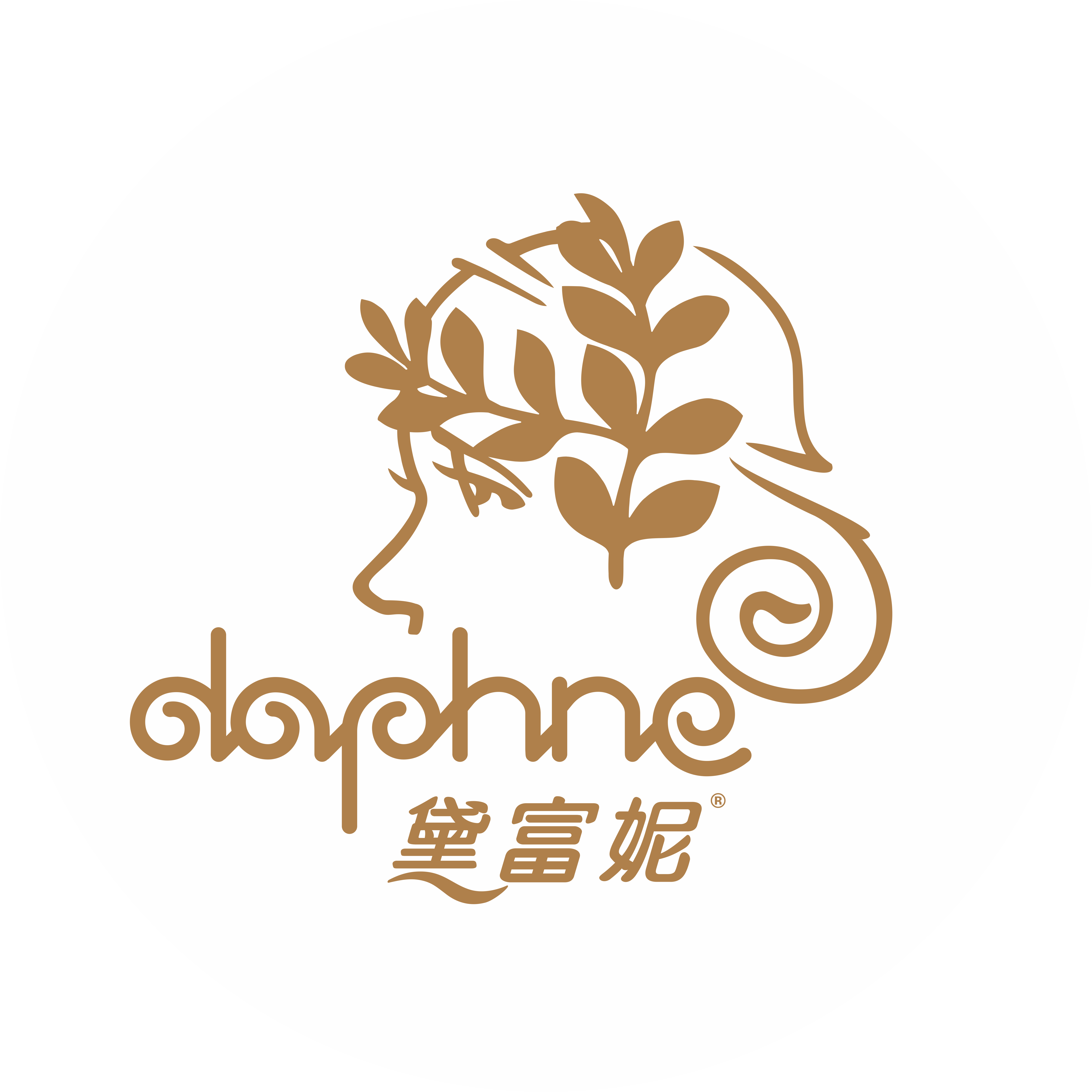 黛富妮旗舰店的LOGO