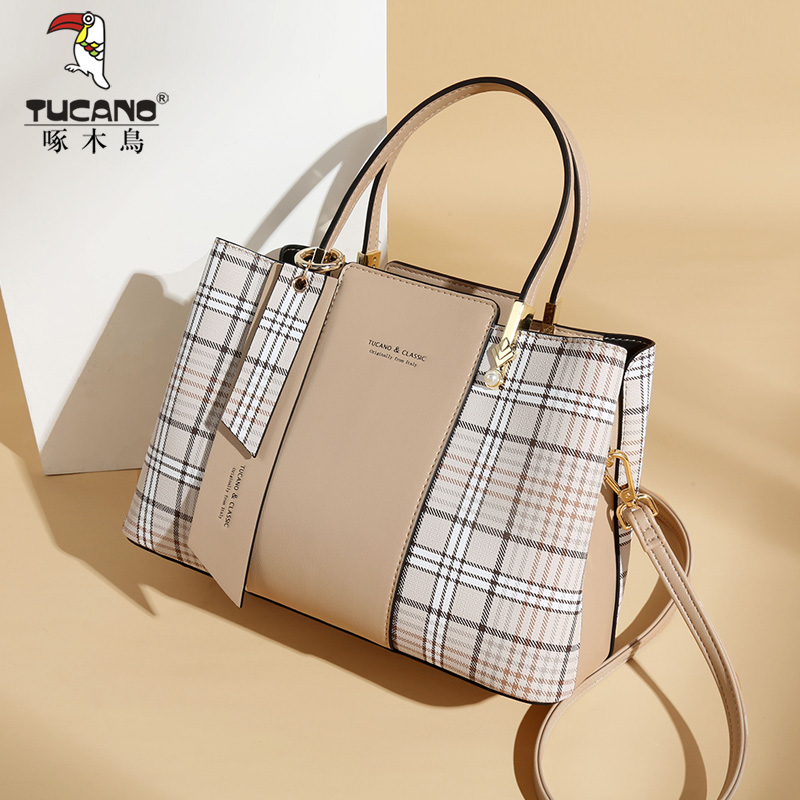 Woodpecker Bag Packs Women 2023 New Advanced Senses Send Moms Bag Bag Atmospheres Satchel Shoulder Handbag Large Capacity-Taobao